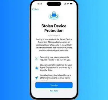 崇明苹果授权维修店分享被盗设备保护功能开启方法 