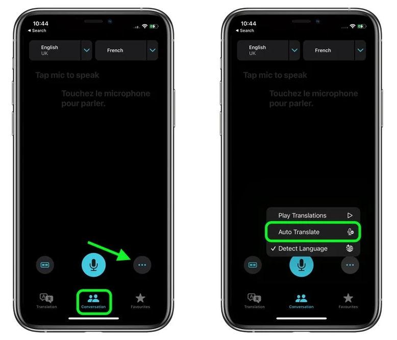 崇明苹果手机维修分享iOS 15 “翻译” App 新改进 
