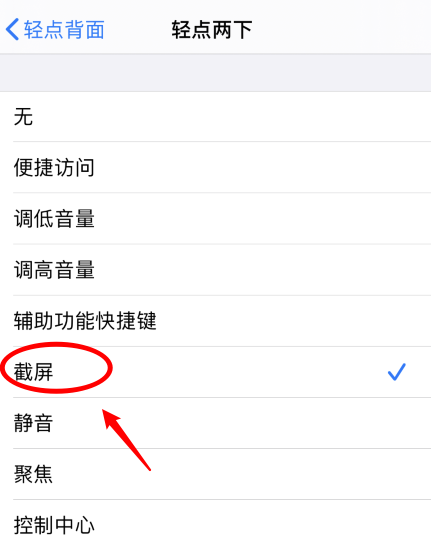 崇明苹果手机维修分享iPhone12如何启用双击截屏 